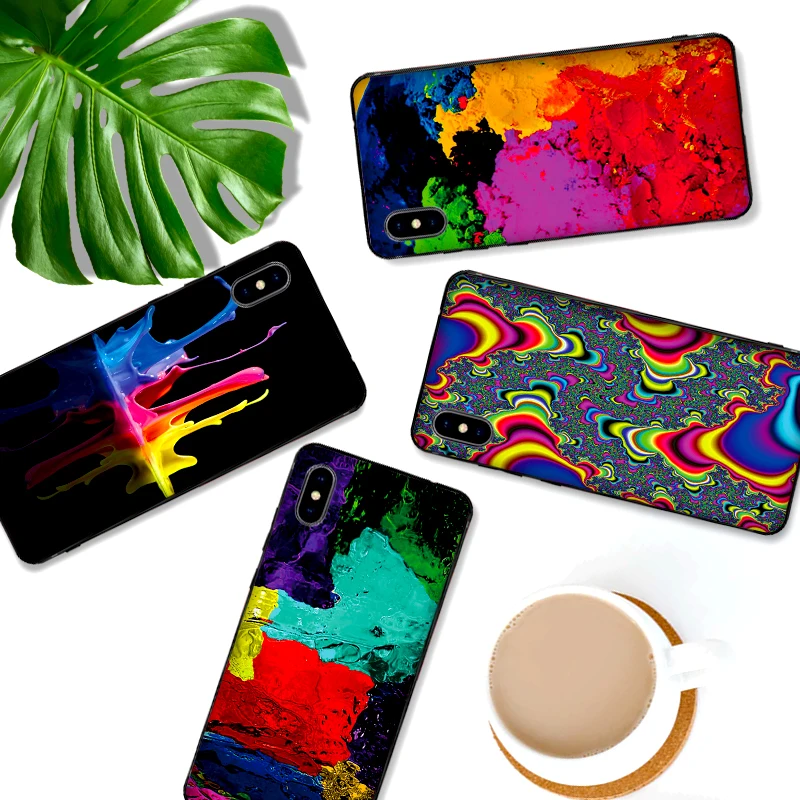 Чехлы для iPhone XR XS Max X 6 6S 7 8 Plus Wolf vive цвет мягкий IMD Телефон задняя крышка