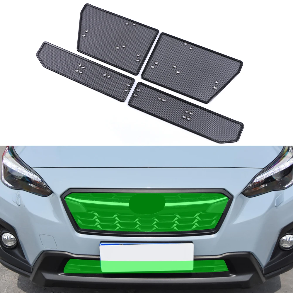 

Автомобильные аксессуары для Subaru XV GT 2018-2021, передняя решетка радиатора, сетка для защиты от насекомых, пыли, мусора, внутренняя крышка, сетка ...
