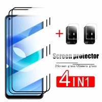 4in1 glass oppoa94 tempered glass for oppo a94 5g camera screen protector a95 a93 a74 a73 a72 a54 a53s a52 a15 protective glass