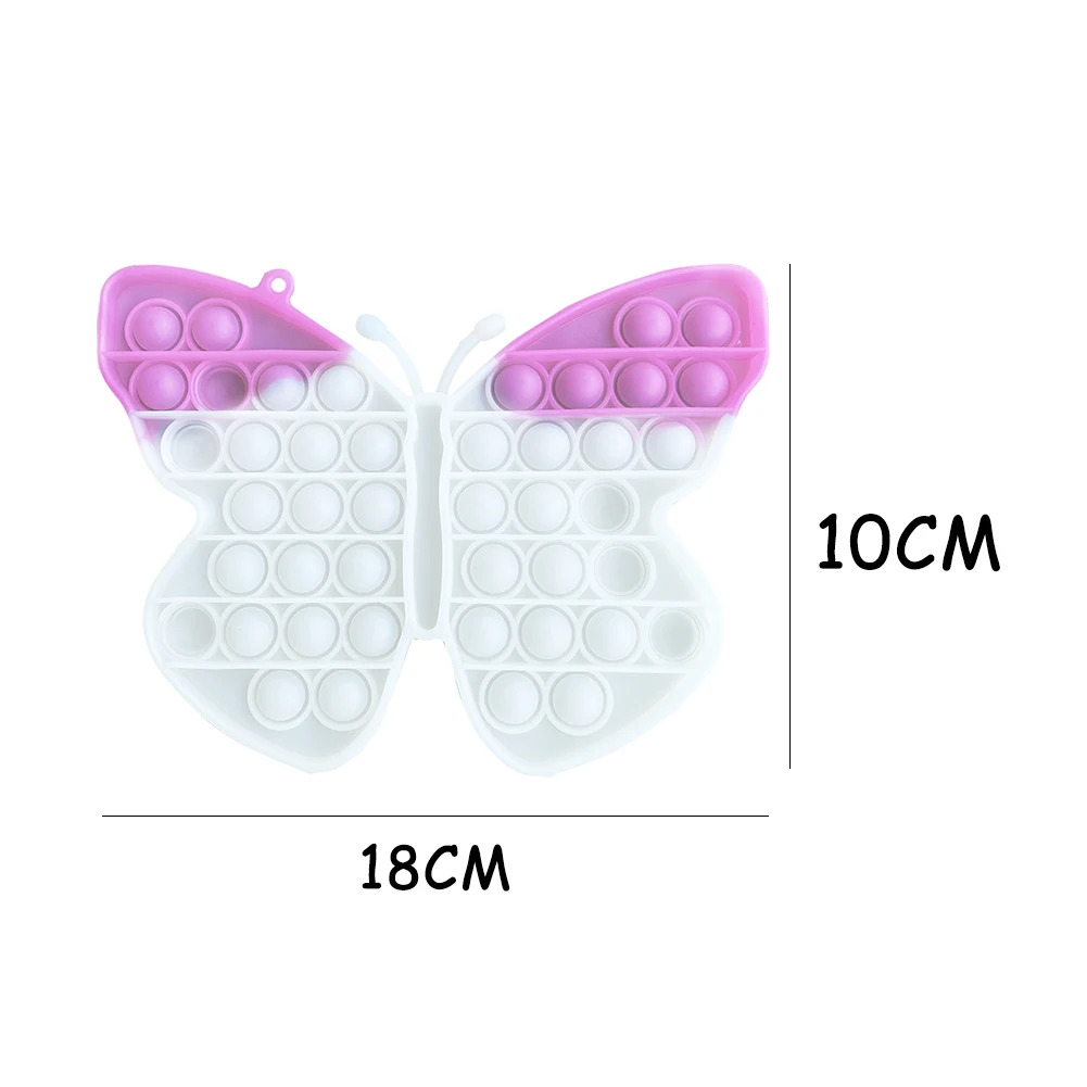 

Gradient Large Push Bubble Fidget Toys Anti Stress Relaxing Toys Children Adult Reliver Stress Toys for Kids Autism Needs
