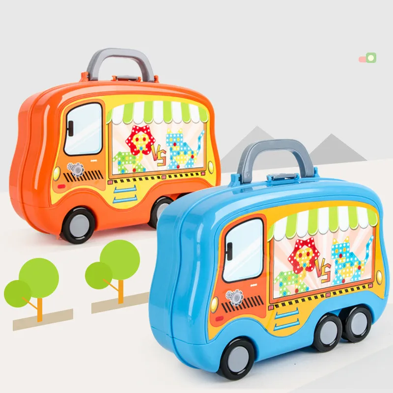 

248 Pcs Children's Assembly Toy Animal Disassembly Screw Assembly Baby Intelligence Jigsaw Electric Drill Toy Set Kids Gift