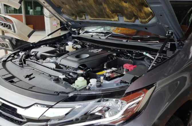 Для Mitsubishi L200 Triton Barbar(KJ/KK/KL) 2015-2020 передняя крышка капота модифицирующие газовые
