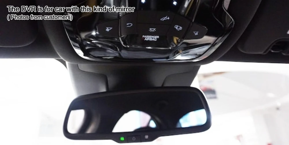 SINOSMART Novatek 96658 Wifi DVR камера для управления Alfa Romeo с помощью приложения для мобильного телефона SONY IMX323