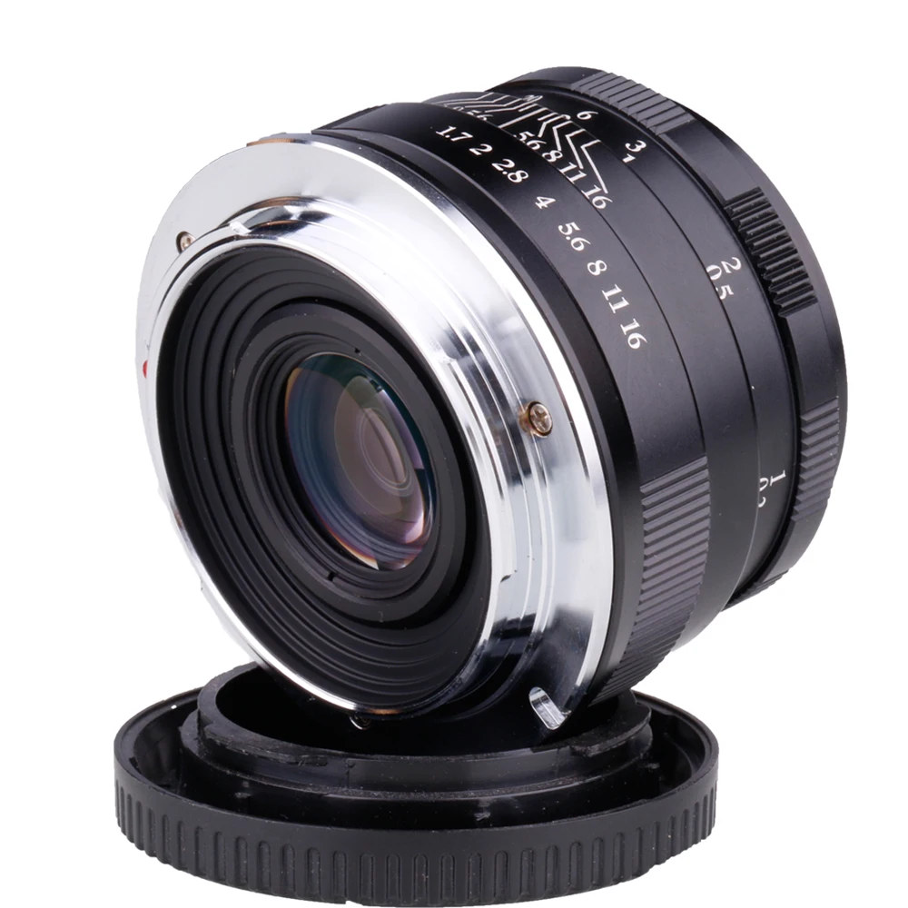 

RISESPRAY Lenses 35mm f1.7 Lens APS-C Fixed Focus Lens For for Olympus Panasonic Micro 4/3 M4/3 Mount E-M1 E-M1Mark II E-M5