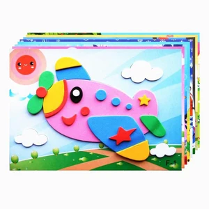 2020 13x17 мм 3D наклейки EVA Pin-Up Наклейка с изображением детский материал ручной работы для изготовления DIY пакет Обучающие игрушки забавная Новинка