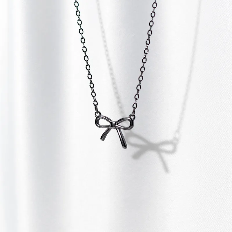 

Женское ожерелье из серебра 925 пробы, в Корейском стиле