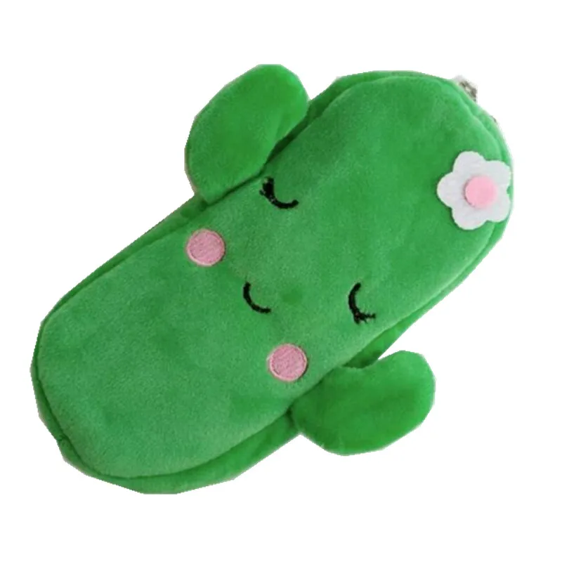 Креативные Кошельки для монет серия фруктов арбуз клубника кактус плюшевый