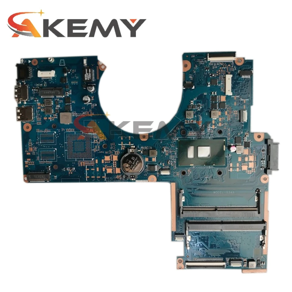 Billig 913604-001 913604-501 913604-601 Für TPN-Q172 HP 15-AU Laptop Motherboard DAG34AMB6D0 Mit I7-7500U CPU DDR4 Test 100% OK