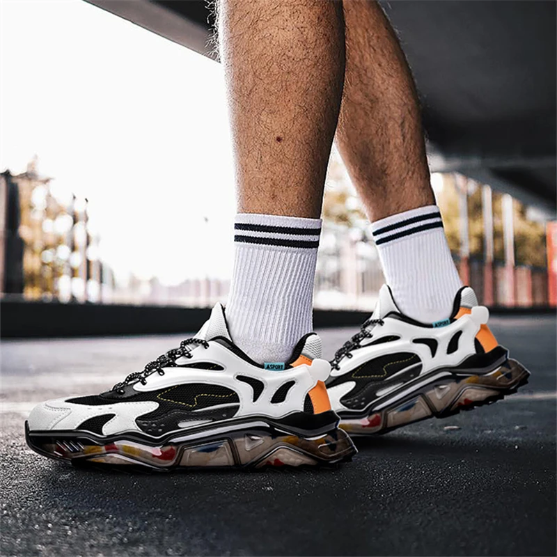 

Fashion Men Casual Sport Shoes Air Cushion Outdoor Jogging Sneakers Men's Athletic Trainers Man Breathable Running Shoes Male 45