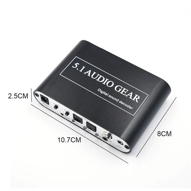 5 1 o Gear цифровой звуковой декодер цифро аналоговый DAC оптический коаксиальный USB