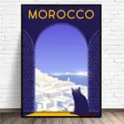 Марокканское путешествие Искусство Холст плакат печать домашний декор живопись без рамки