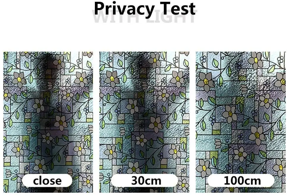 Оконное стекло художественная пленка с пятнами 3D без клея декоративная наклейка