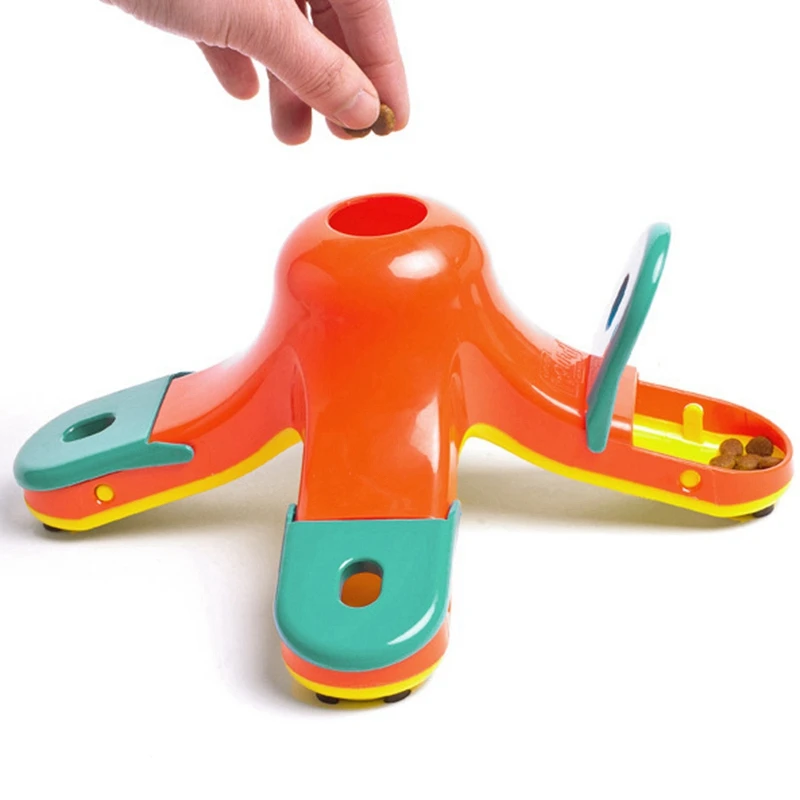 Dog Puzzle Feeder Toy Funny Puppy Interactive Games Training Boredom Treat Silicone Feeding Toys | Дом и сад