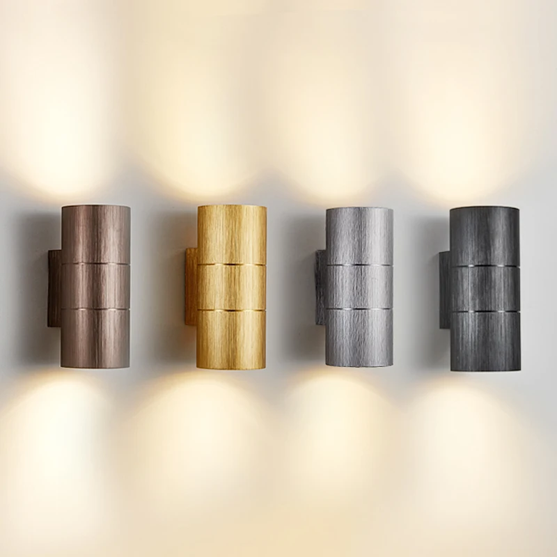 

Modern Led Aluminum Wall Lamp Sconces for Home Living Room Bedroom Bathroom Fixture Mirror Light Stairway Outdoor Lighting Decor