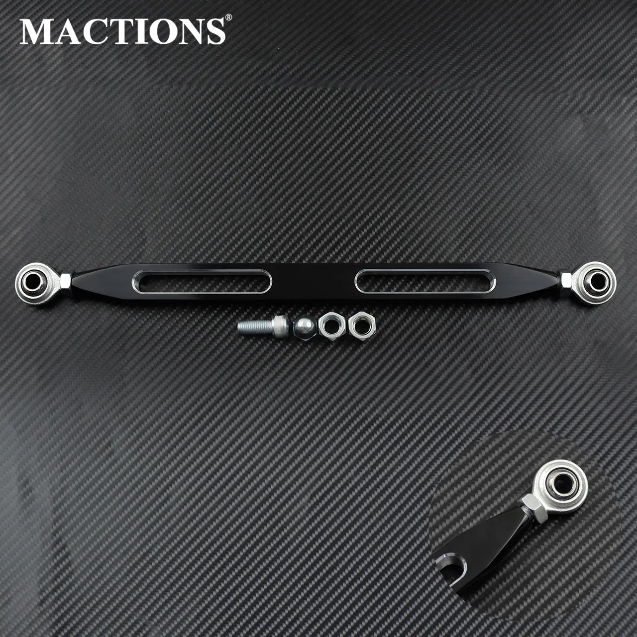 1 шт. рычаг переключения передач мотоцикла Черный ЧПУ 330 мм алюминий для Harley Touring