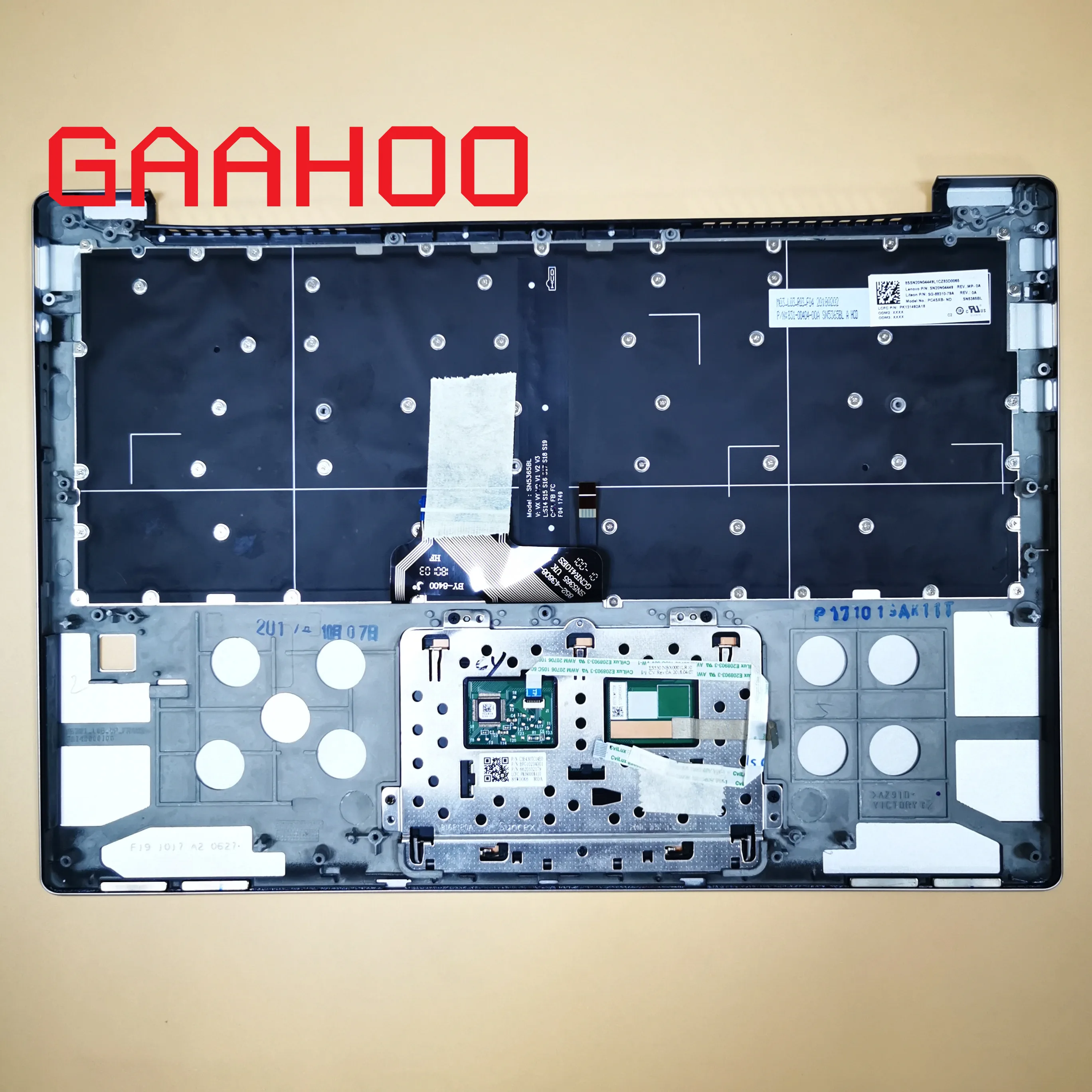 GR Германия Подсветка клавиатуры для Lenovo IDEAPAD 720S-13 720s-13ARR 720S-13IKB ноутбука Упор рук в