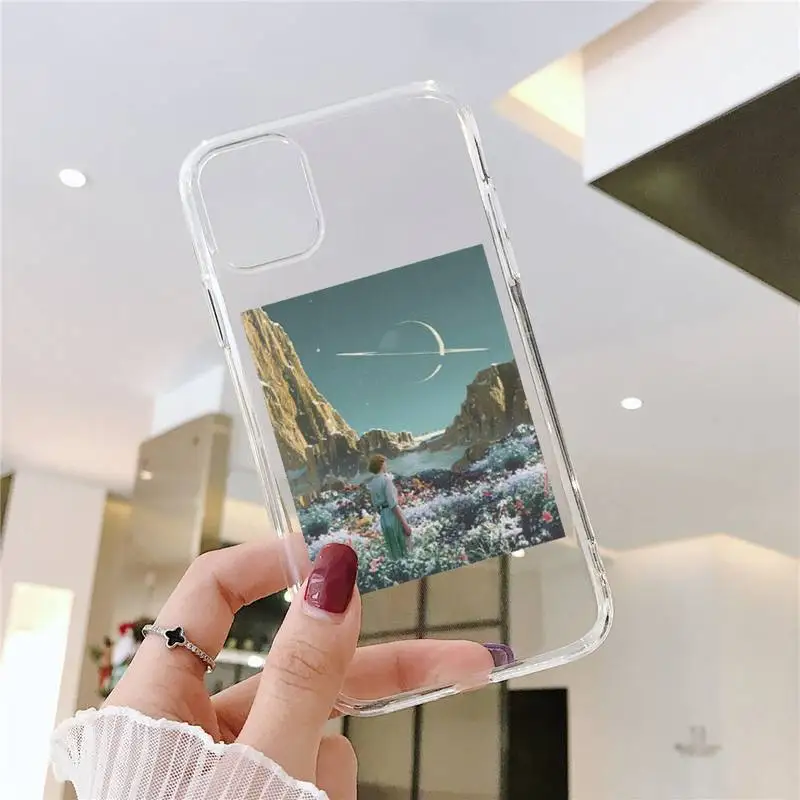 

Interesting life and universe fashion Phone Cases Transparent for iPhone 6 7 8 11 12 s mini pro X XS XR MAX Plus SE cover funda