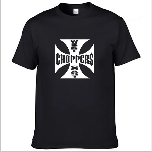 West Coast Choppers Футболка с принтом мужская летняя новая модная Harajuku Повседневная