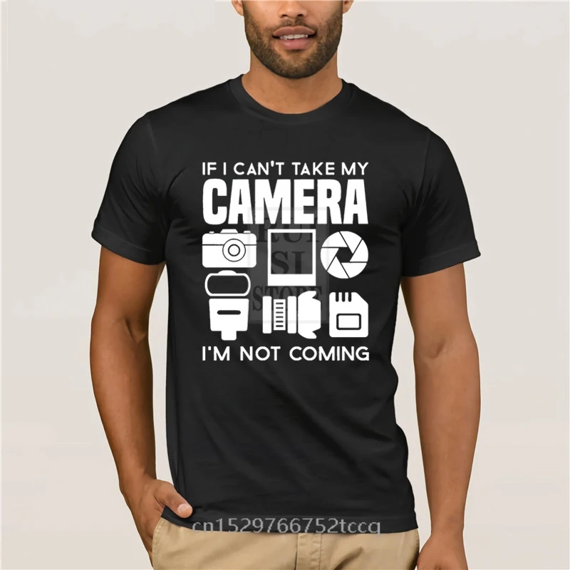 

T Shirts Short fashion Men tHeartbeat of Camera New Summer Cotton Fashion Photographer T-shirts for men