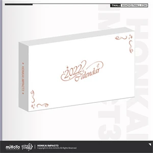 Аниме игра Honkai Impact 3 Косплей индивидуальный 2022 Настольный календарь акриловый материал + деревянная основа рождественские и новогодние подарки