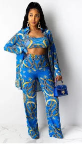 Женский комплект летний спортивный костюм с принтом укороченный топ + штаны