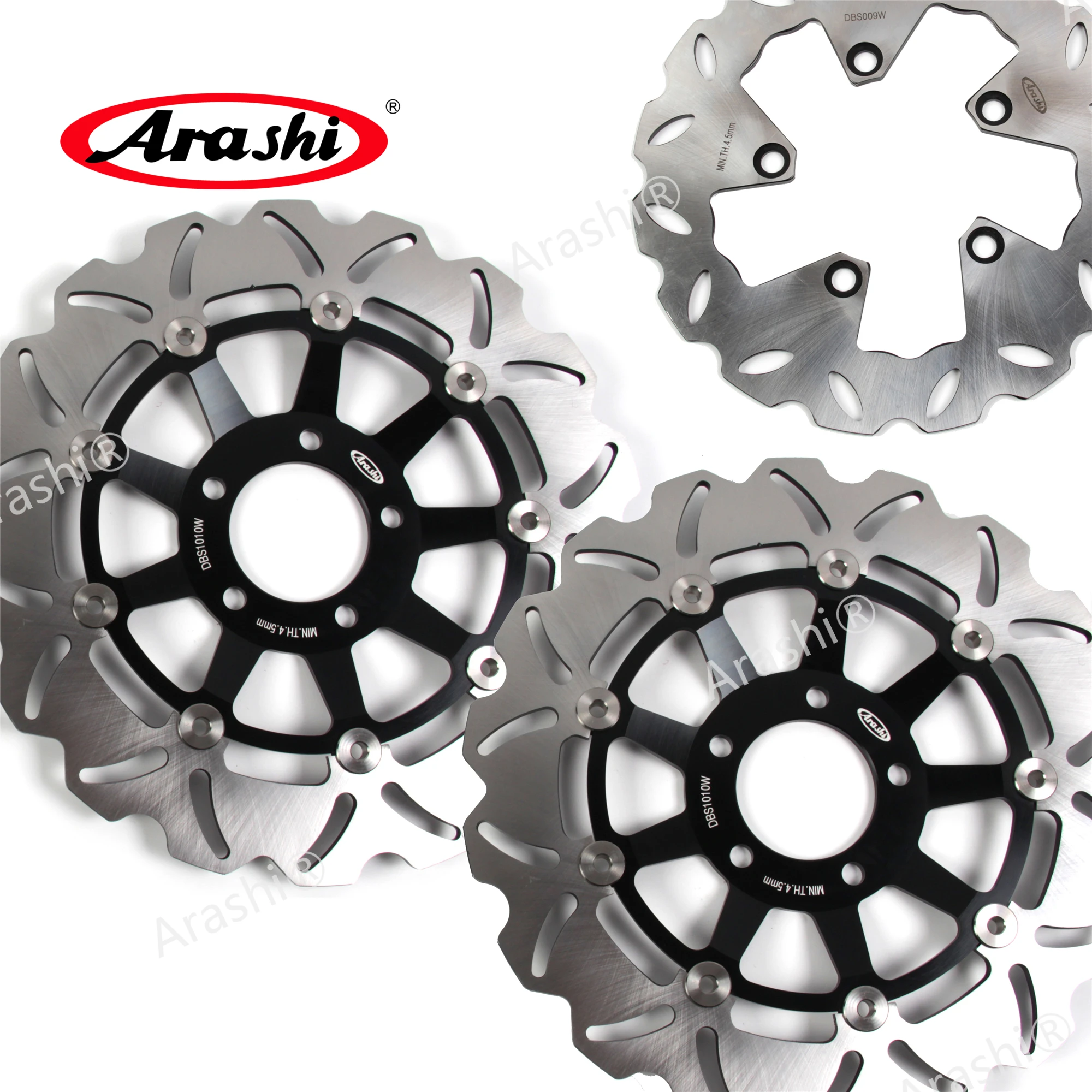 ARASHI GSX1200 BANDIT Front Rear Brake Rotors Disc For SUZUKI GSX 1200 1996-2005 2000 2001 2002 2003 99 GSF1200 / RF900 | Автомобили и