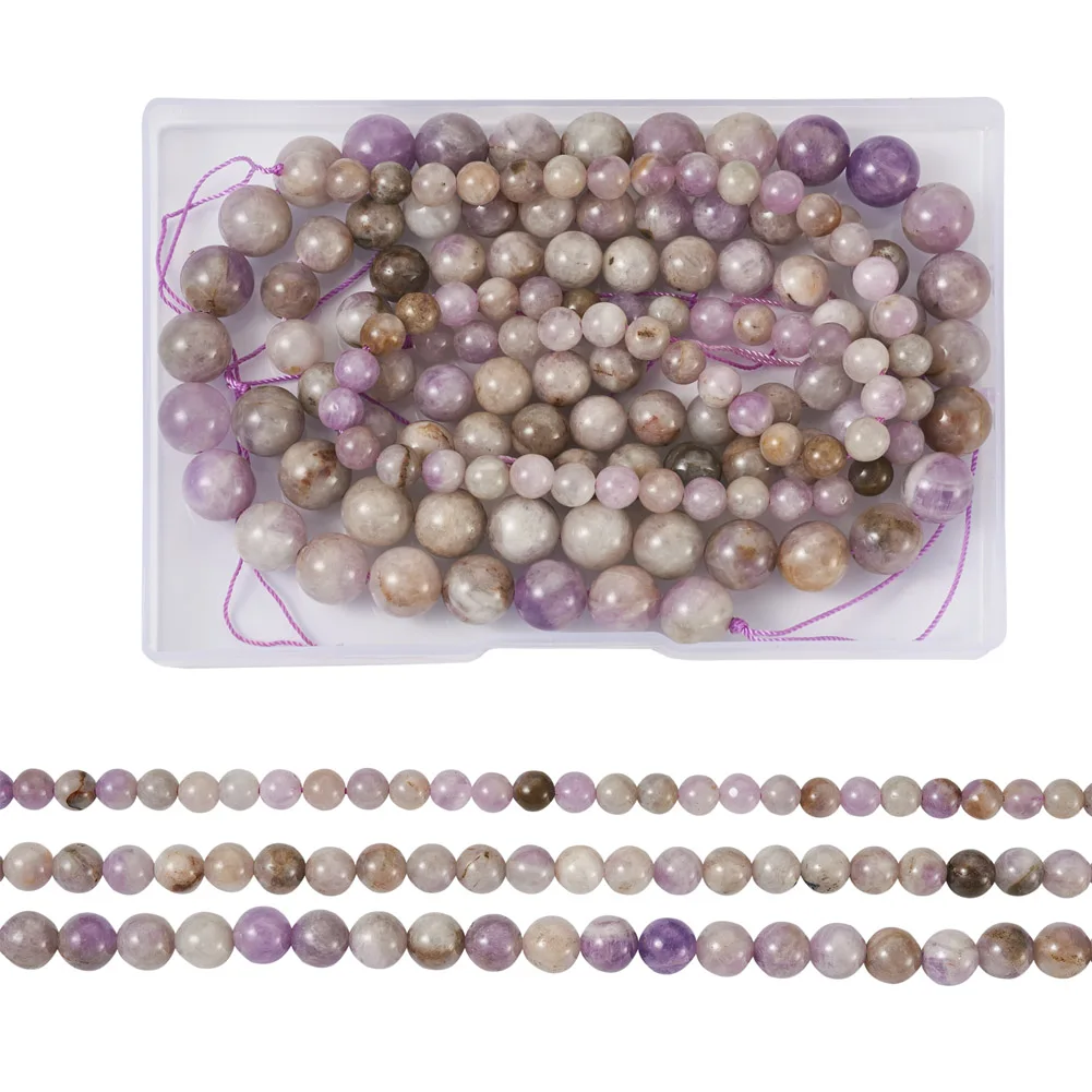 

3Strands/Box Natural Pink Aventurine Beads Strands Round for DIY Necklace Jewelry Making Decor Accessories about 36~63pcs/strand