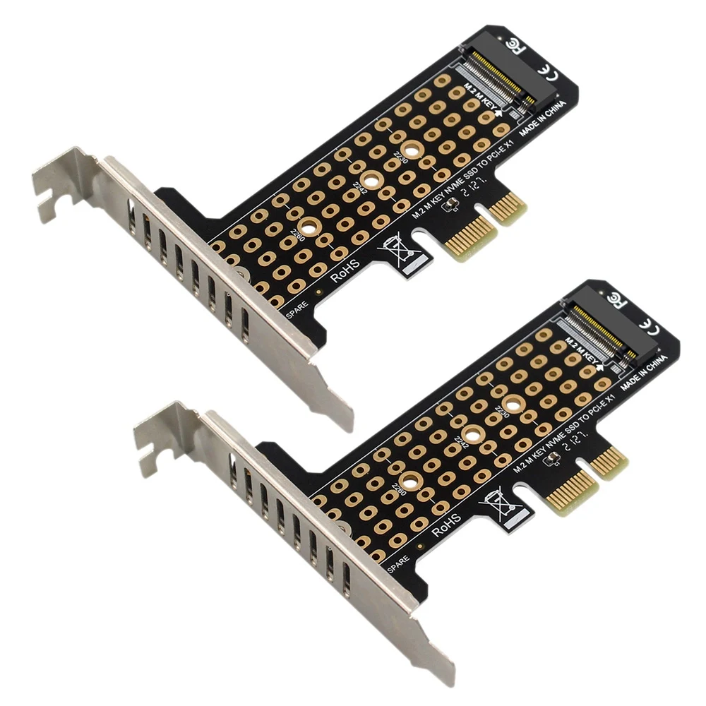 

M.2 NVME to PCIeX1 Adapter Card Expansion NVMe SSD Adaptor M2 M Key PCI Express 4.0
