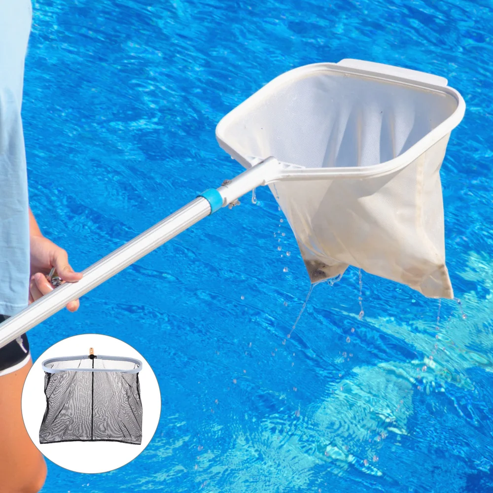 

1pc Professional Pool Cleaning Tool Creative Swimming Pool Cleaning Net (Black)