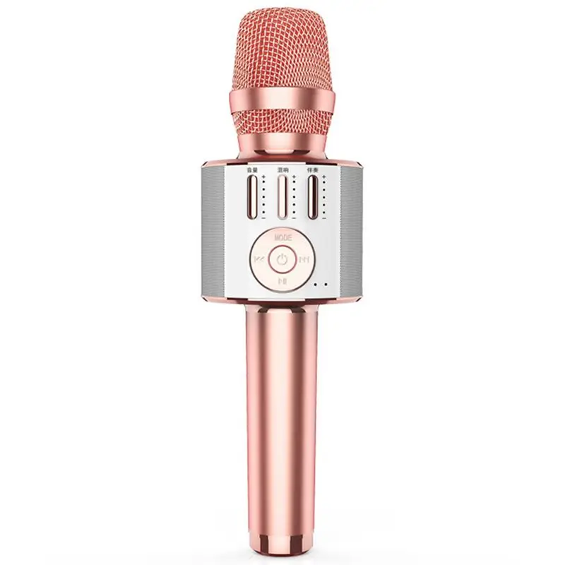 Wireless Bluetooth Karaoke Microphone 3-In-1 Portable Handheld Mic Speaker Machine Christmas Birthday Home Party | Электроника