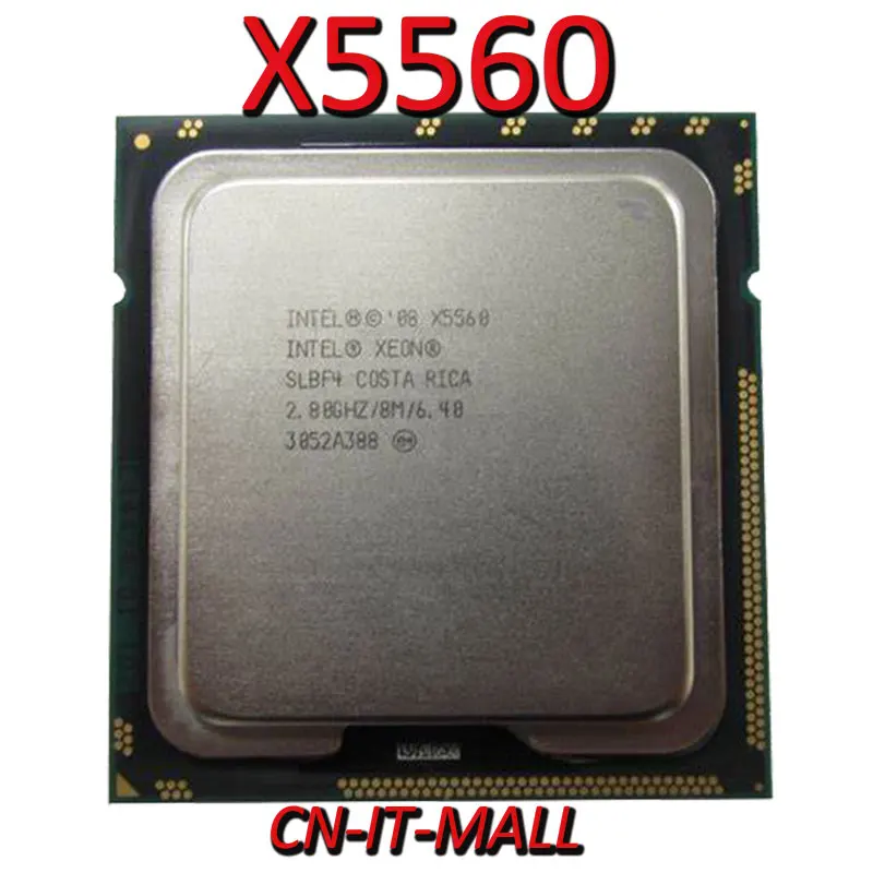 Процессор pull Xeon X5560 2 8 ГГц Мб 4 ядра потоков LGA1366|Компьютерные кабели и разъемы| |