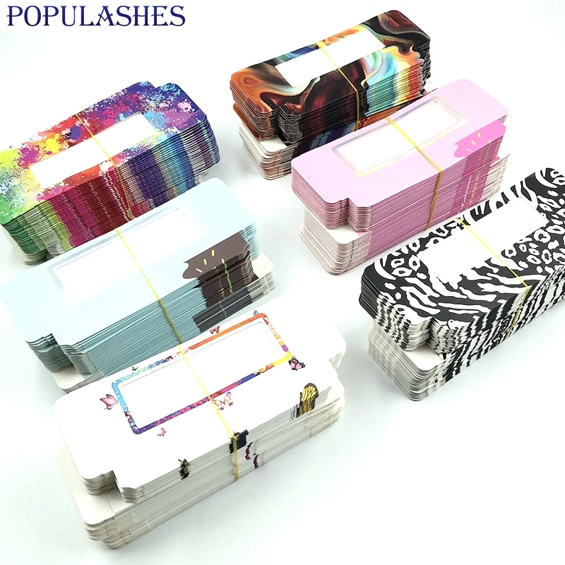 

Чехол для ресниц, Бабочка, норка, с лотком для макияжа