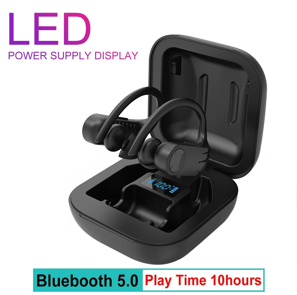 B1 наушники вкладыши TWS Bluetooth 5 0 Беспроводной спортивные Водонепроницаемый True