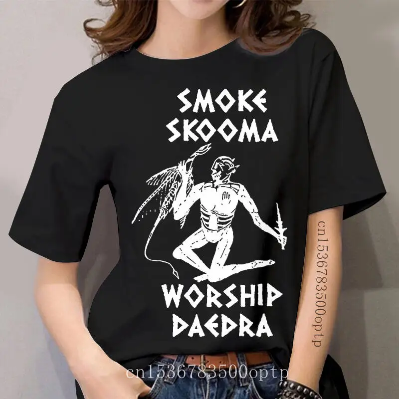 

women t shirt Smoke Skooma Worship DaeDra T-Shirt tshirts Women t-shirt