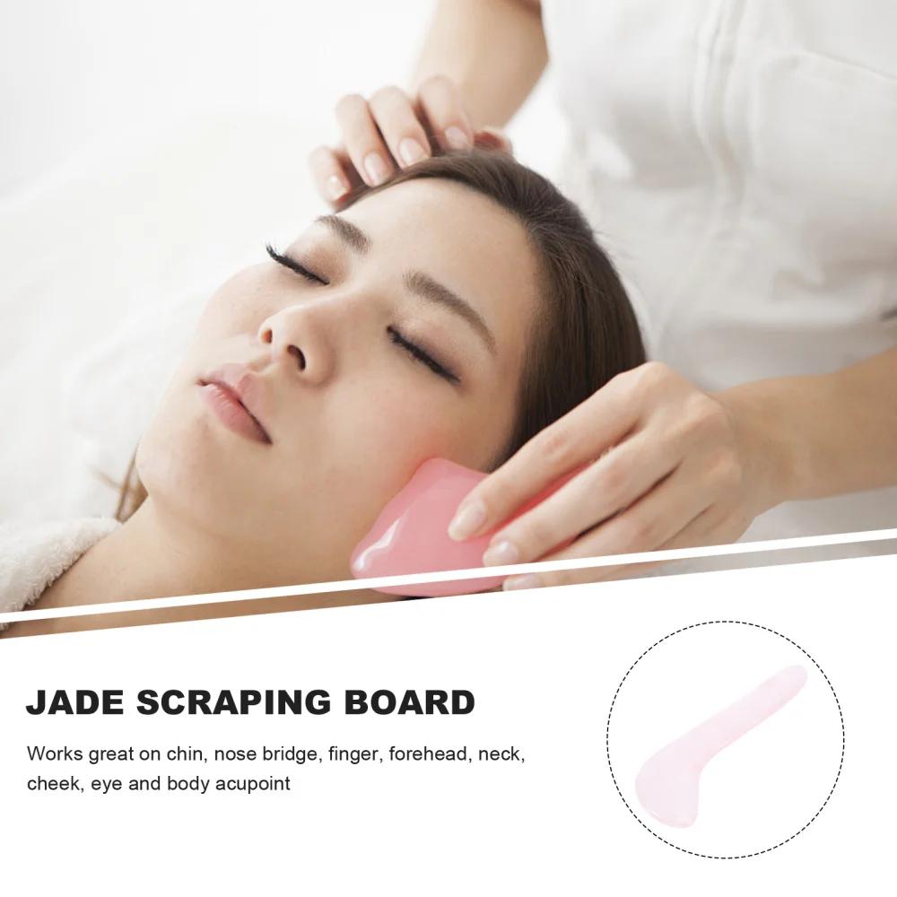 

Natural Powder Crystal Jade Scrapping Board Tools Natural Stone for Face Eye Using )