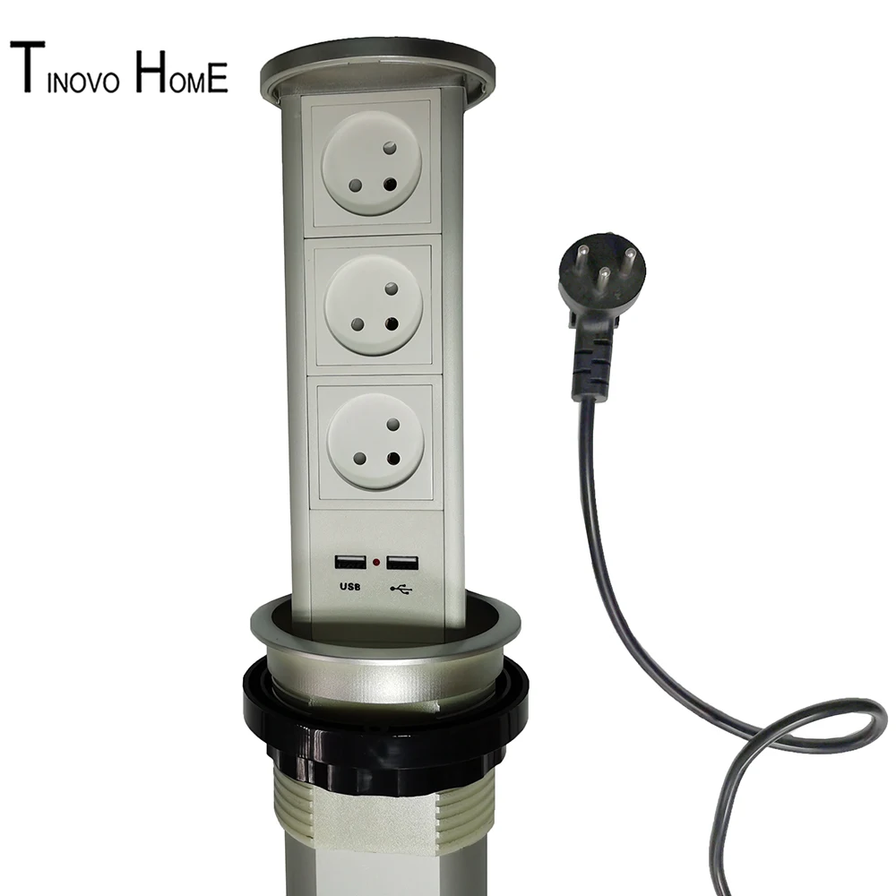 Пневматическая Выдвижная розетка/гнездо из Израиля/настольная розетка скрытая в