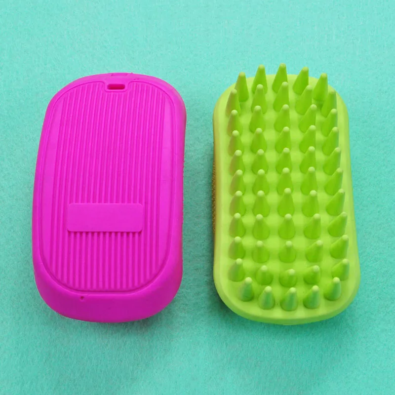 Щетка для ванны домашних животных HEYPET резиновый гребень удаление волос щетка