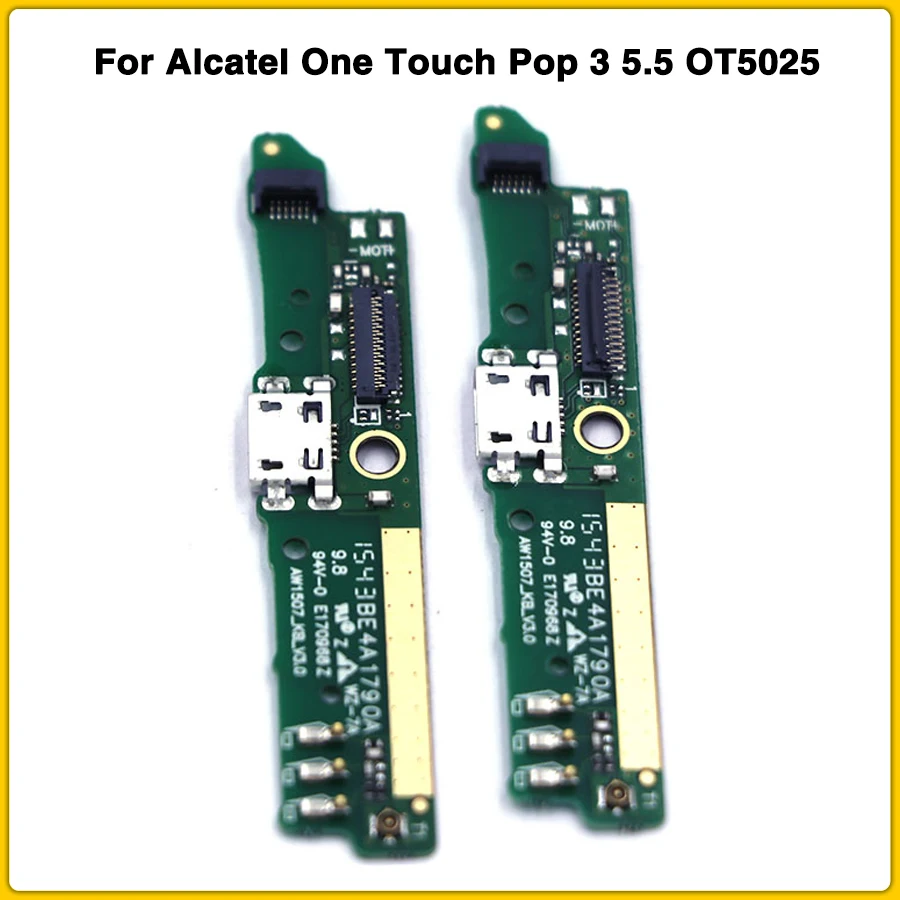 OT5025 USB порт зарядки гибкий кабель плата для Alcatel One Touch Pop 3 5 5025D 5025 порта Запчасти