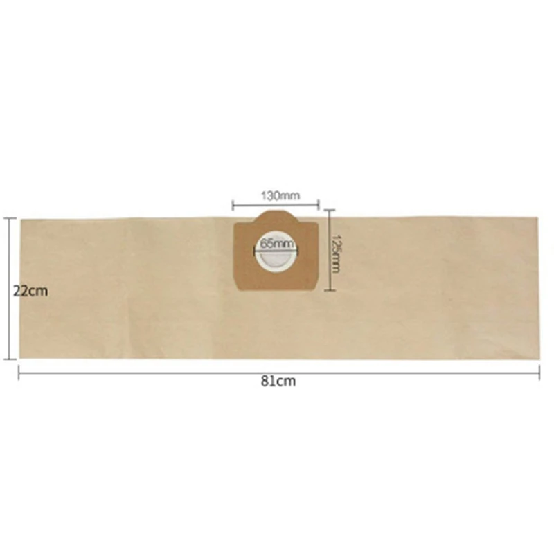 

12x Suitable for Karcher 6.959-130.0 Vacuum Cleaner Accessories A2201 WD3 Dust Bag Filter Paper Bag