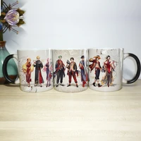 chinese style one piece luffy mug 350ml creative ceramic changing color mug birthday gift milk tea mugs drop shipping