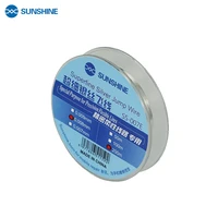 sunshine ss 007e ultra fine silver wire fly line 0 007mm jump wire circuit dedicated repair flying line for mobile phone repair