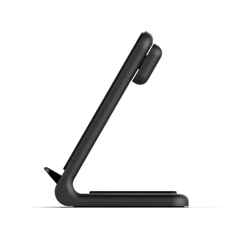 

15W Qi Fast Wireless Charger Stand For IPhone 11 XR X 8 Samsung Galaxy 3 In 1 Foldable Charging Dock Station For Samsung Watch
