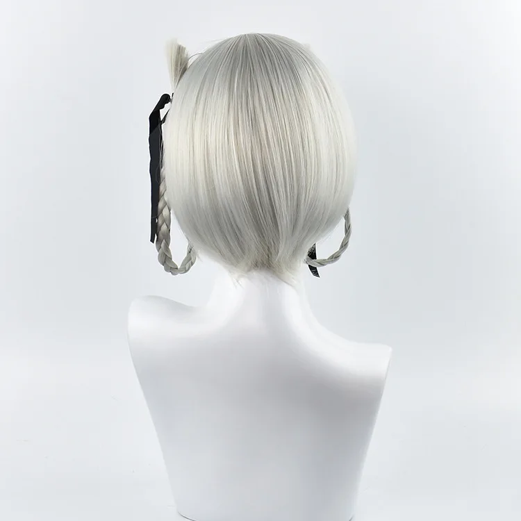 Kakegurui косплей парик волос длинные momoboami kirari серые волосы ролевые игры Хэллоуин