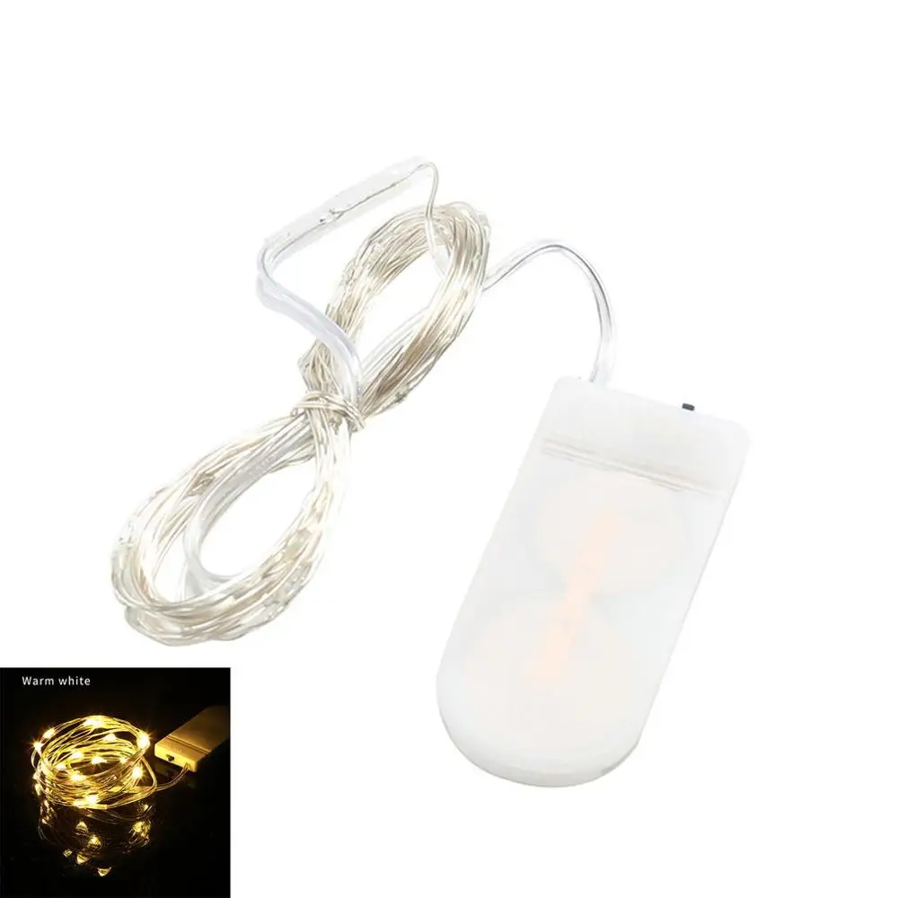 

1M LED String Lights Copper Wire Fairy lights Night Light For Christmas Garland Room Bedroom Indoor Wedding Decoration Lamp