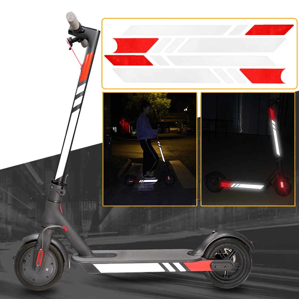 

High Quality Reflective Scooter Sticker Waterproof Luminous Sticker for Xiaomi M365 Electric Scooter Skateboard Accessories