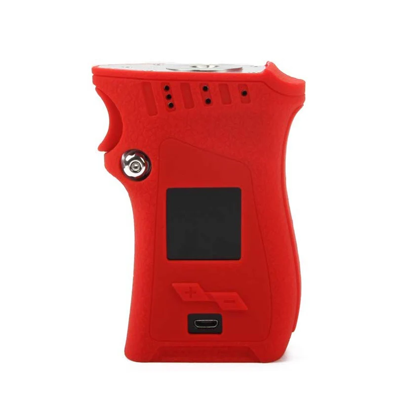right hand red Силиконовый чехол для правой руки vape Smok 225W Mag box Mod shield, силиконовый чехол, защитный чехол для кожи, деформационный стикер, демпфер - Цвет: right hand red