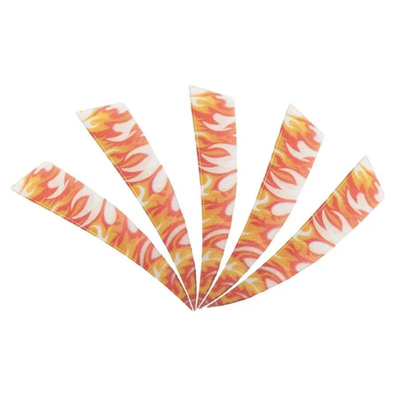 30pcs 4" Turkey Feather Nature Archery Arrow Fletches Shield Shape Fletching DIY Tools For Bow Training Shooting Accessories | Спорт и