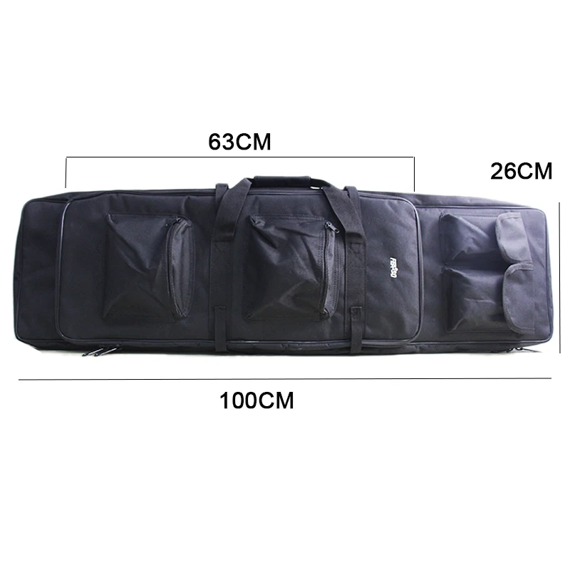 100cm Black 85/96/100/120 см пистолет сумка чехол страйкбол кобура рюкзак для охоты Винтовка Сумка Чехол квадратные сумки для переноски на открытом воздухе Принадлежности для оружия - Цвет: 100cm Black