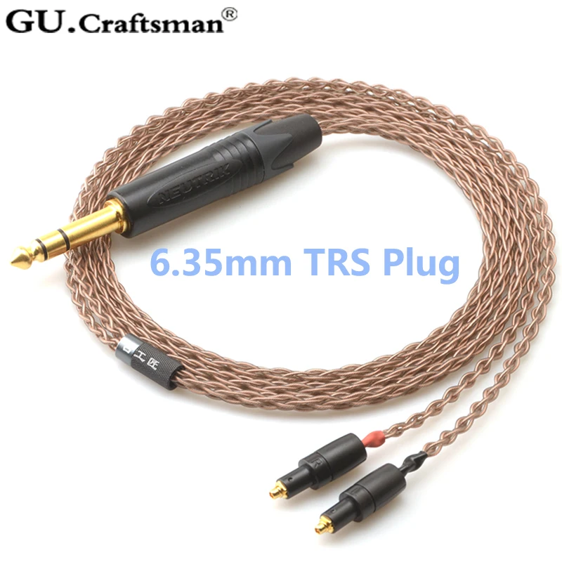 GUcraftsman 6N OCC медь для SHURE SRH1440 SRH1540 SRH1840 4Pin XLR 2 5 мм/4 4 мм балансировочный кабель
