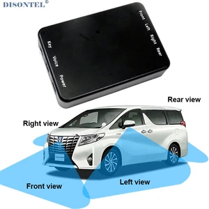 Камера 4-Wyay, переключатель изображения, комбинированный канал, конвертер для системы вождения автомобиля, вид спереди, сзади, слева и справа